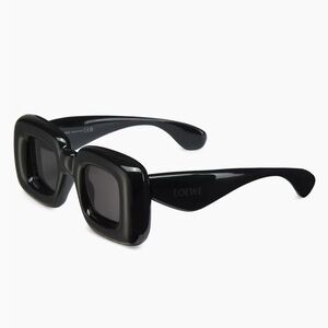 Loewe Black Oversized Retro Sunglasses